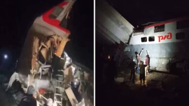 रूस में टूटने ने पटरी से उतरी ट्रेन, 7 की मौत और 30 घायल, क्या यूक्रेन ने उड़ा दिया रेलवे ब्रिज 8 1A 115
