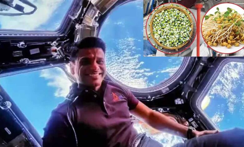 अंतिरक्ष में माइक्रोग्रैविटी में मेथी और मूंग के बीजों का अंकुरण कर रहे शुभांशु शुक्ला 1 1 314