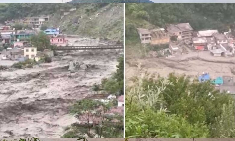 मंडी में जोरदार बारिश और बादल फटने से तबाही, पंडोह डैम से छोड़ा गया पानी, स्कूल-कॉलेज बंद, आज भी रेड अलर्ट 1 1A 23