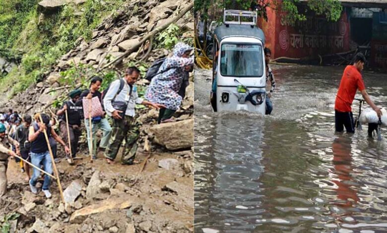 बारिश बनी कहर: 98 की मौत, 34 लापता, 770 करोड़ का नुकसान 1 3 160
