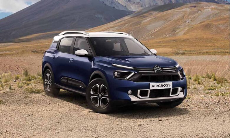 सिट्रोएन Aircross फेसलिफ्ट का टेस्टिंग मॉडल सड़कों पर, त्योहारों में होगी लॉन्च 1 3 142