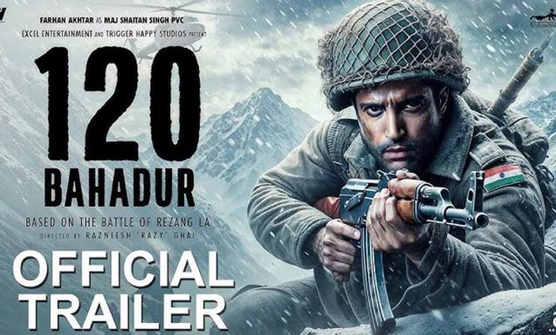 फिल्म 120 बहादुर का मोशन पोस्टर रिलीज 1 1 1356