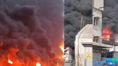 गुजरात के भरूच में फैक्ट्री में भीषण आग, कई घंटे की मशक्कत के बाद काबू 2 3 278
