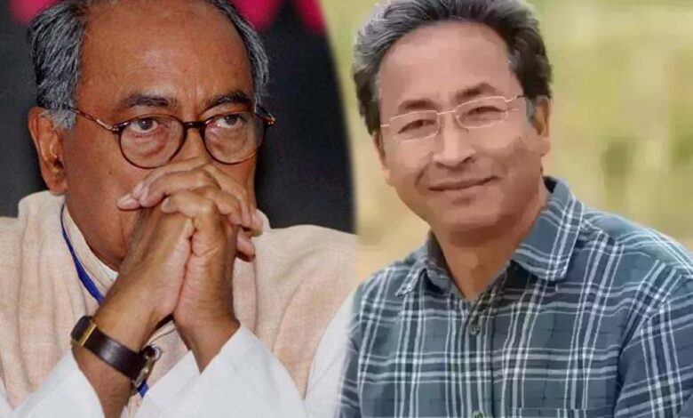दिग्विजय सिंह ने NSA एक्शन को बताया गलत, सोनम वांगचुक के साथ कांग्रेस का समर्थन 1 30A 96