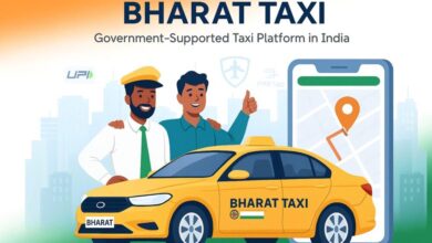 Bharat Taxi की शुरुआत: सस्ता किराया और ड्राइवरों को पूरी कमाई का बड़ा फायदा 2 3A 12
