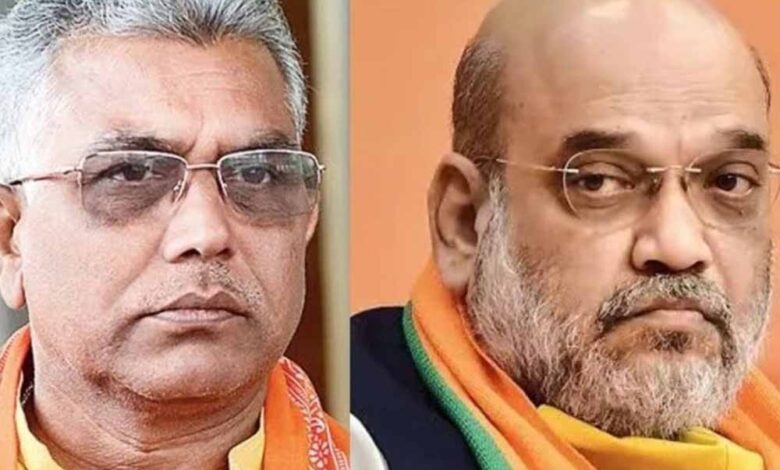 बंगाल मिशन में एक्टिव हुए अमित शाह, नाराज दिलीप घोष को दिल्ली बुलाकर की अहम बातचीत 1 delip
