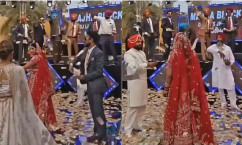 पंजाबी शादी का वायरल वीडियो: दूल्हे ने दुल्हन पर उड़ाए 8 करोड़ कैश? जानें सच 1 18A 149
