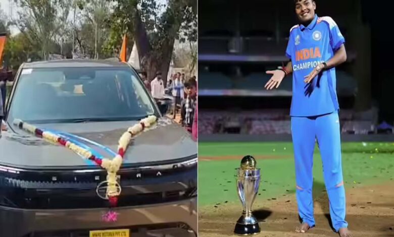 विश्व कप विजेता क्रांति गौड़ की किस्मत बदली, लग्जरी गाड़ियों का काफिला मिला, जानें क्या-क्या है उनके पास 1 25A 100