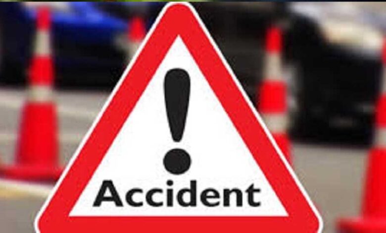 बाइकों के बीच हुई भिड़ंत में दो युवक घायल 1 accident 64 3 1