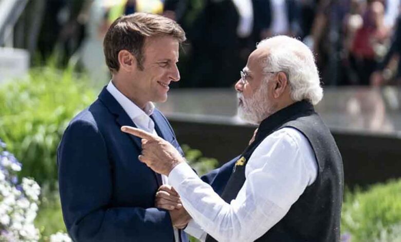 भारत-फ्रांस रक्षा साझेदारी को नई उड़ान, पीएम मोदी-मैक्रों करेंगे हेलीकॉप्टर असेंबली लाइन का शुभारंभ 1 modi macro2