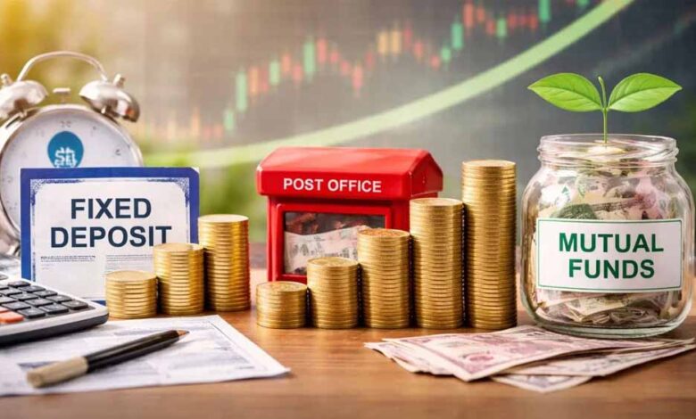 ₹1 लाख कहां लगाएं? FD, KVP या Mutual Fund—किसमें मिलेगा सबसे ज्यादा फायदा 1 1 504 1