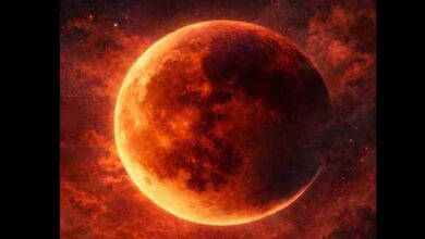 भारत में रात 6:20 के बाद दिखाई देगा चंद्र ग्रहण, 20–25 मिनट तक रहेगा असर 1 1 69