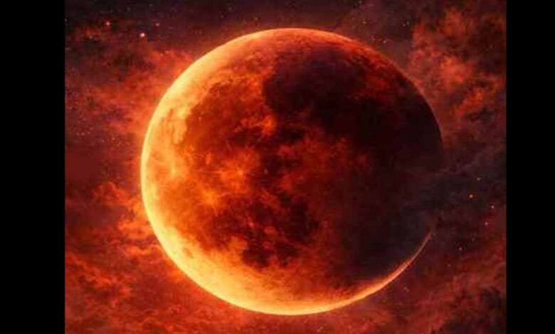 भारत में रात 6:20 के बाद दिखाई देगा चंद्र ग्रहण, 20–25 मिनट तक रहेगा असर 1 1 69