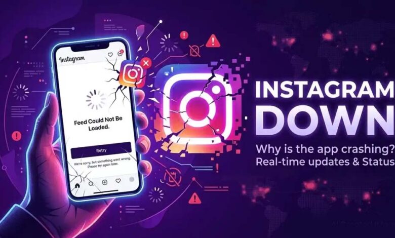 Instagram हुआ डाउन, ऐप और वेबसाइट पर दिखी दिक्कत, हजारों यूजर्स ने की शिकायत 1 11A 12