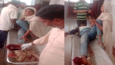 ऑटो और बाइक की भिंडत, बाइक चालक को आया गंभीर चोटें पैर की दो उंगली टूटने की आशंका 4 17A 33