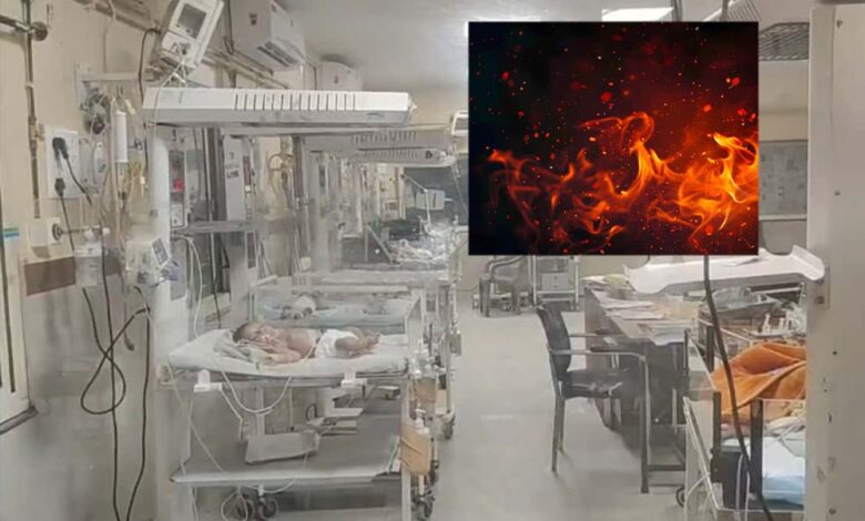 जबलपुर मेडिकल कॉलेज के NICU वार्ड में आग, डॉक्टर ने फायर एक्सटिंग्विशर से 27 बच्चों को बचाया 1 27A 156