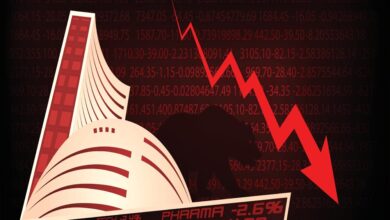 सेंसेक्स में 500 अंक की गिरावट, निफ्टी 24,600 के पास, खुलते ही क्यों गिरा बाजार? 4 bse stock crash8A 55 7 1