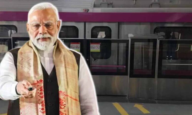 दिल्ली को बड़ी सौगात: PM मोदी ने ₹33,500 करोड़ की परियोजना और मेट्रो के दो नए कॉरिडोर का उद्घाटन किया 1 modi 4