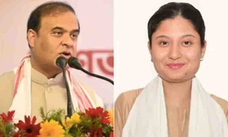 सम चुनाव में छिड़ी जुबानी जंग, सीएम हिमंता के आरोपों पर सबसे युवा प्रत्याशी कुंकी चौधरी का पलटवार 1 14 3