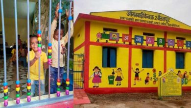 नन्हे कदम गढ़ेगें सशक्त भारत का भविष्य - आंगनबाड़ी केंद्रों का नया रूप, नई दिशा 3 29A 107