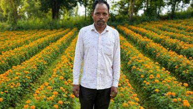 फूलों की खुशबू से महकी किस्मत ईश्वरचरण पैकरा का 1 Flower 01
