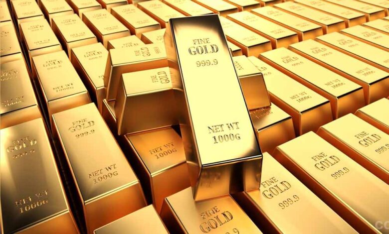 चांदी के भाव में ₹3500 का उछाल, सोने की कीमत भी बढ़ी, जानें 18-22-24 कैरेट गोल्ड का रेट 1 gold bar 39 1 1