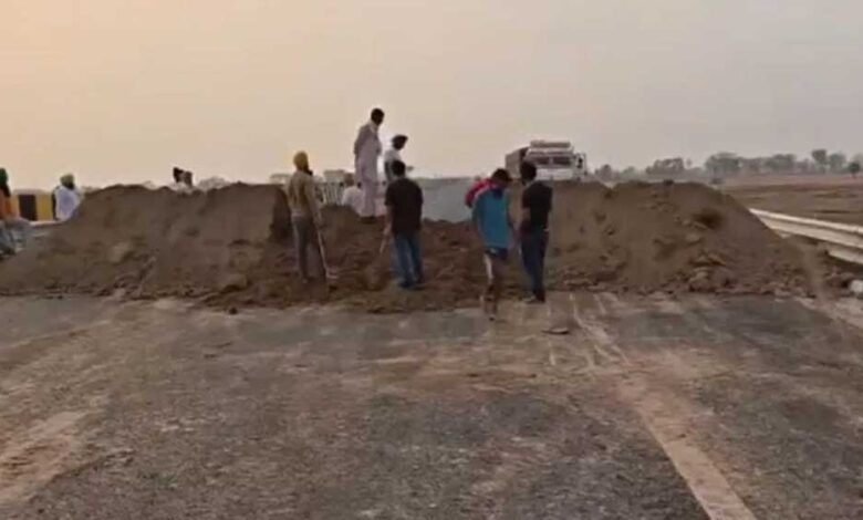 पटियाला में शरारती तत्वों ने दिल्ली-कटरा एक्सप्रेसवे बंद किया, NHAI ने मार्ग खोला 1 11A 39