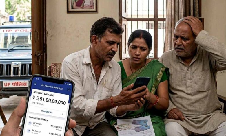 सीतापुर में जियो पेमेंट बैंक ऐप पर दिखे 5.5 अरब रुपये, साइबर क्राइम जांच में जुटी पुलिस 1 131 5