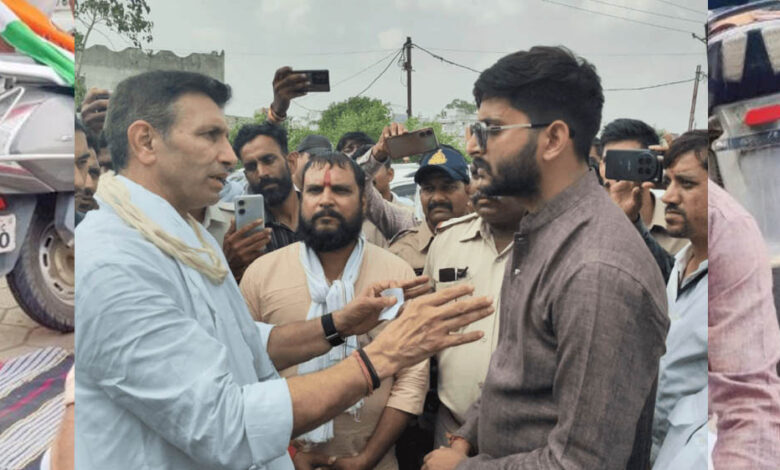 रतलाम से पैदल भोपाल पहुंचे दो कांग्रेस कार्यकर्ता, निष्कासन के विरोध में PCC कार्यालय के बाहर धरने पर बैठे 1 30A 155