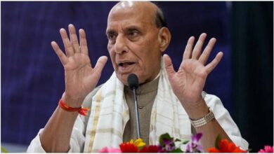 राजनाथ सिंह का कांग्रेस पर हमला, बोले- RSS को प्रमाणपत्र की जरूरत नहीं 1 187