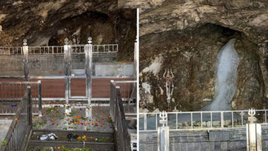 Amarnath Yatra 2026: 5 दिन में पिघले बाबा बर्फानी, श्रद्धालुओं के लिए बड़ा झटका; देखें कैसे बदला स्वरूप 1 7A 129