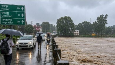 छत्तीसगढ़ में बारिश का कहर! वज्रपात और नदी में बहने से 4 की मौत, कई जिलों में ऑरेंज अलर्ट