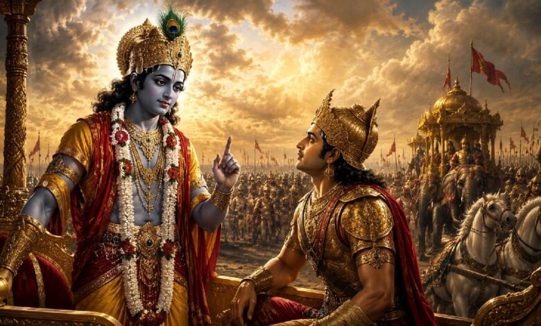 Krishna Story: महाभारत में श्रीकृष्ण ने पहली बार कब बोला था 'झूठ'?