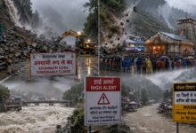 फिर थमी केदारनाथ यात्रा! गौरीकुंड में भूस्खलन, सोनप्रयाग में पत्थरों की बारिश, 10 जिलों में भारी बारिश का अलर्ट