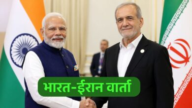 SCO Summit में ईरान के राष्ट्रपति मसूद पेजेशकियन के साथ प्रधानमंत्री नरेंद्र मोदी