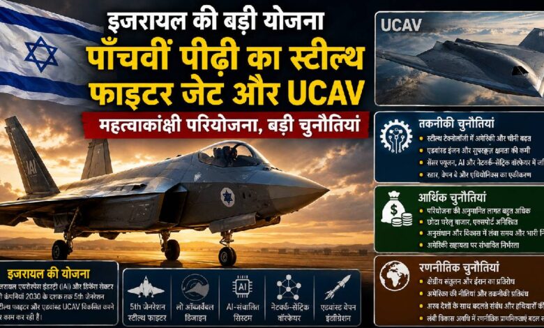   F-35 जैसी स्टील्थ ताकत विकसित करेगा इजरायल? आत्मनिर्भर फाइटर जेट योजना के सामने कई बड़ी चुनौतियां