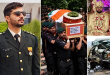Nation Salutes: एक महीने पहले दूल्हा, अब तिरंगे में लौटे शहीद मेजर हमजा आरिफ