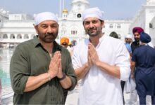 'बंटवारा 1947' की रिलीज से पहले सनी देओल पहुंचे पटना साहिब, बेटे करण संग टेका मत्था