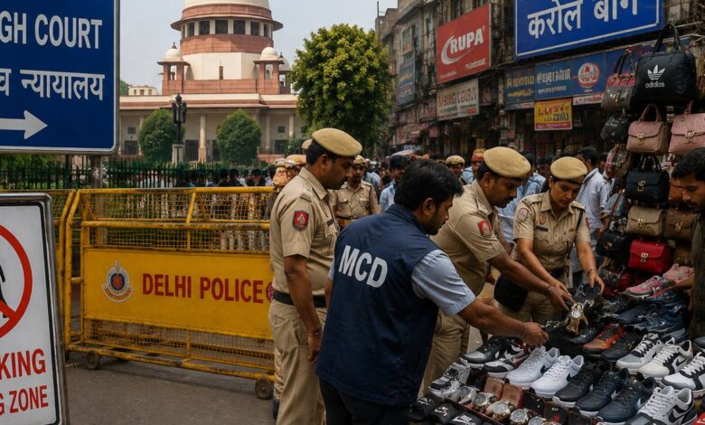 करोल बाग में नकली लग्जरी ब्रांड्स पर हाई कोर्ट सख्त, पुलिस और MCD को कार्रवाई के निर्देश