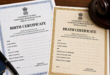जन्म-मृत्यु प्रमाणपत्र में देरी अब पड़ेगी भारी, 2 साल बाद रजिस्ट्रेशन के लिए कोर्ट का आदेश जरूरी 11 जन्म-मृत्यु प्रमाणपत्र में देरी अब पड़ेगी भारी, 2 साल बाद रजिस्ट्रेशन के लिए कोर्ट का आदेश जरूरी