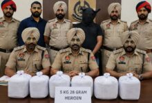 अमृतसर में 35 करोड़ की हेरोइन बरामद, पंजाब पुलिस ने तस्कर को दबोचा