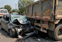जालंधर में भयानक हादसा: खड़े टिप्पर में घुसी कार, 3 लोगों की मौके पर ही मौत