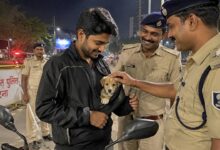 चालान नहीं, पिल्ले पर प्यार लुटाने लगी पटना पुलिस, वायरल वीडियो ने जीता लोगों का दिल 81 चालान नहीं, पिल्ले पर प्यार लुटाने लगी पटना पुलिस, वायरल वीडियो ने जीता लोगों का दिल
