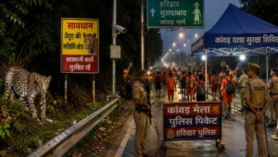 कांवड़ यात्रा के बीच बड़ा अलर्ट! जिस रास्ते से गुजरेंगे श्रद्धालु, वहीं तेंदुए की दहशत, प्रशासन ने बढ़ाई सुरक्षा